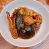 【加熱即食 自製盤菜】即食海味套餐 花膠遼參鮑魚扣鵝掌 (4人前) #71016