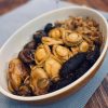 【加熱即食 自製盤菜】即食海味套餐 花膠遼參鮑魚扣鵝掌 (4人前) #71016